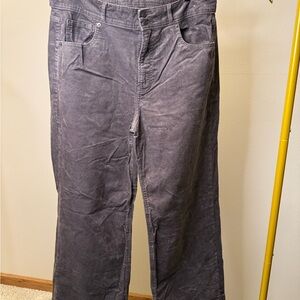 GAP Brown Wide Leg Corduroy Pants Size 14 | High Rise | 90s Inspired Relaxed Fit